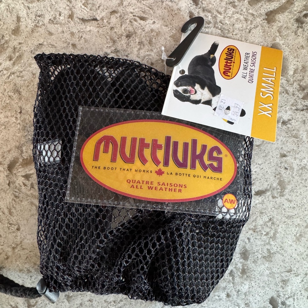 All-Weather Dog Boots - Black